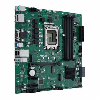 ASUS PRO B660M-C D4-CSM | Socket LGA 1700 | Intel B660 | 4xDDR4 | Micro-ATX | Moederbord