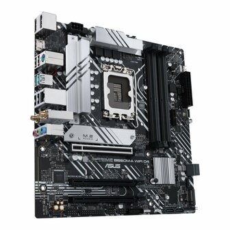 ASUS PRIME B660M-A WIFI D4 | Socket LGA 1700 | Intel B660 | 4xDDR4 | Micro-ATX | Moederbord