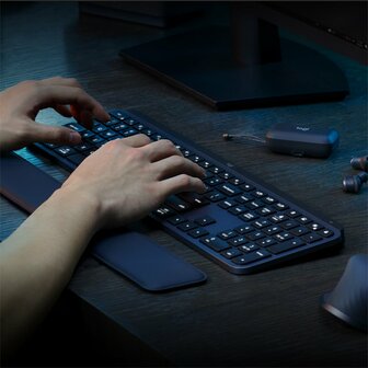 Logitech MX Keys S | Draadloze Muis en Toetsenbordcombo | QWERTY