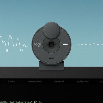 Logitech Brio 300 | 1080P 30FPS USB-C Webcam met Microfoon