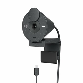 Logitech Brio 300 | 1080P 30FPS USB-C Webcam met Microfoon