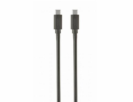 Gembird CCP-USB3.1-CMCM-1M | USB 3.2 Gen 1 | USB-C naar USB-C | 1m | Zwart