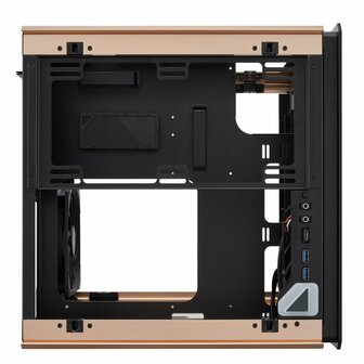 Azza Regis Cube Case | Zwart, Goud, Grijs