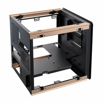 Azza Regis Cube Case | Zwart, Goud, Grijs