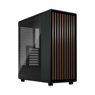 Fractal Design North TG Clear Charcoal | Midi Tower Case | Zwart