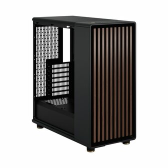 Fractal Design North TG Clear Charcoal | Midi Tower Case | Zwart