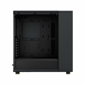 Fractal Design North TG Clear Charcoal | Midi Tower Case | Zwart
