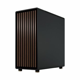 Fractal Design North TG Clear Charcoal | Midi Tower Case | Zwart