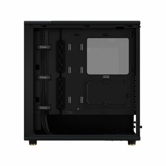 Fractal Design North TG Clear Charcoal | Midi Tower Case | Zwart