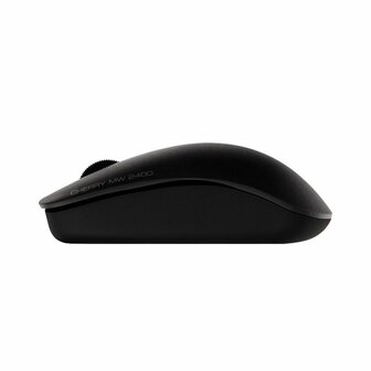CHERRY MW 2400 | Draadloze Muis | Links- en Rechtshandig | RF | 1200 DPI | Zwart