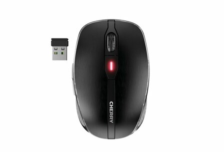 Cherry MW 8C Advanced | Ambidextrous Draadloze Muis | RF-Draadloos + Bluetooth | 3200 DPI | Zwart/Grijs