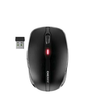 Cherry MW 8C Advanced | Ambidextrous Draadloze Muis | RF-Draadloos + Bluetooth | 3200 DPI | Zwart/Grijs
