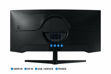 Samsung Odyssey C34G55TWWP 34&quot; | 3440 x 1440 VA | 165Hz | Curved Gaming Monitor