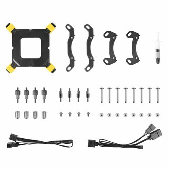 Azza HEX 240mm RGB PWM | All-in-One CPU Waterkoeler