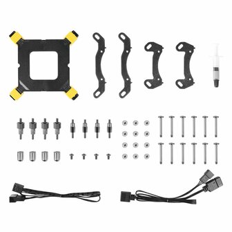 Azza HEX 360mm RGB PWM | All-in-One CPU Waterkoeler