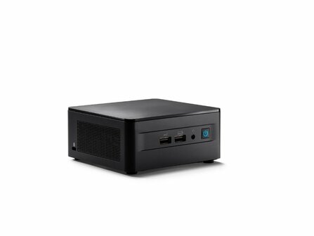 Intel NUC 12 Pro Kit UCFF Barebone Desktopcomputer | Intel Core i5-1240P | Zonder DDR4 Geheugen, Opslag en Besturingssysteem