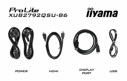 iiyama ProLite XUB2792QSU-B6 27&quot; | 2560x1440 IPS | 100Hz | Monitor