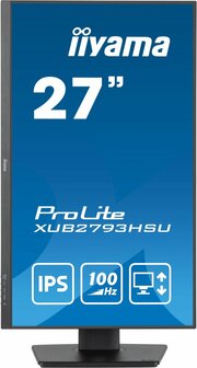 iiyama ProLite XUB2793HSU-B6 27&#039;&#039; | 1920x1080 IPS | 100Hz | USB-Hub | 1ms | Monitor