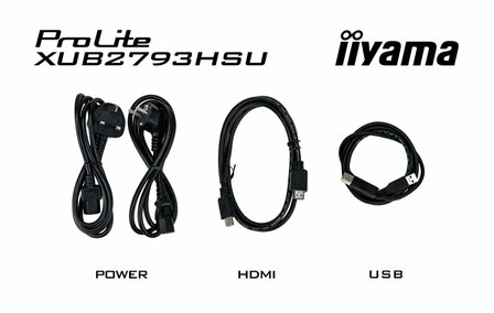 iiyama ProLite XUB2793HSU-B6 27&#039;&#039; | 1920x1080 IPS | 100Hz | USB-Hub | 1ms | Monitor
