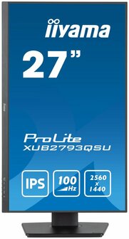iiyama XUB2793QSU-B6 27&quot; | 2560 x 1440 IPS | 100Hz | Monitor