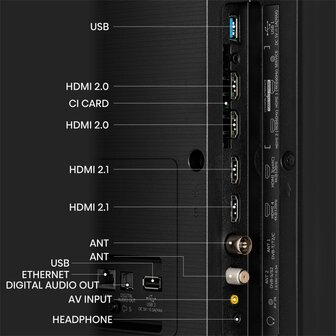 Hisense 55U79KQ | 55&#039;&#039; Ultra HD 4K | Mini LED Smart TV | Wifi | VIDAA | Dolby Vision | 120Hz