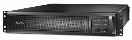 APC Smart-UPS X SMX3000RMHV2UNC | 3000 VA / 2700 W | 2U Rackmount / Tower | 8x IEC C13 &amp; 1x IEC C19 Stopcontacten | Zuivere Sinusgolf | AVR Spanningsregeling | LCD-scherm | Ingebouwde Netwerkkaart | Uitbreidbare Runtime