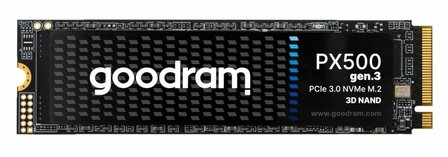Goodram PX500 | 1TB NVMe SSD | M.2 | Gen3 | 3.300MB/s