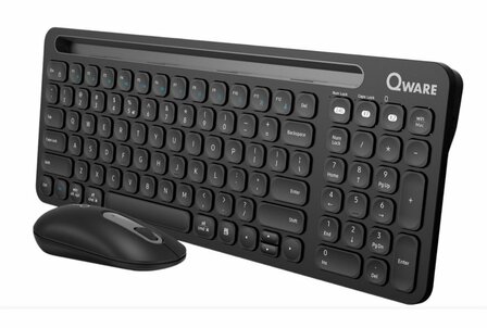 QWARE Wireless Desktop Combo Florence Zwart | Returned