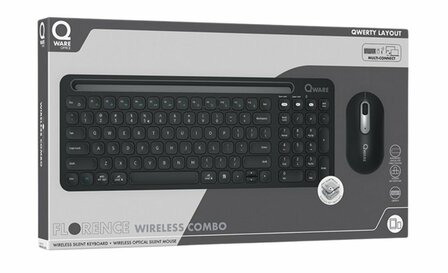 QWARE Wireless Desktop Combo Florence Zwart | Returned