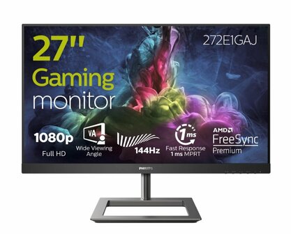 Philips E-Line 272E1GAJ 27&quot; | 1920x1080 VA | 144Hz | Gaming Monitor