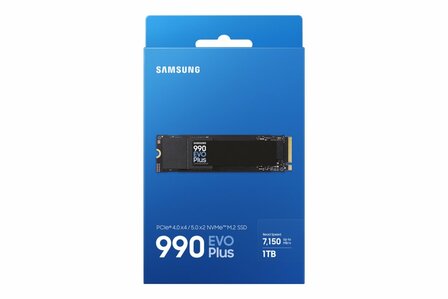Samsung 990 EVO Plus | 1TB NVMe SSD | M.2 | Gen4 | 7.250MB/s