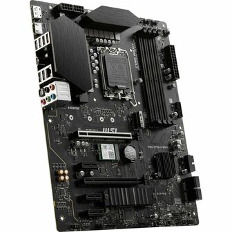 MSI PRO Z790-S WIFI | Socket LGA 1700 | Intel Z790 | 4xDDR5 | ATX | Moederbord