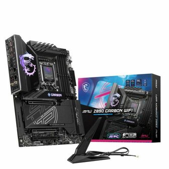 MSI MPG Z890 CARBON WIFI | Socket LGA 1851 | Intel Z890 | 4xDDR5 | ATX | Moederbord