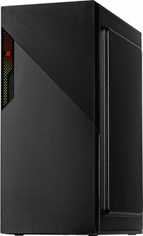 Inter-Tech A-303 Slant | Midi Tower | Zwart