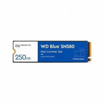 Western Digital Blue SN580 | 2TB NVMe SSD | M.2 | Gen4 | 4.150MB/s
