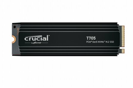 Crucial T705 | 4TB NVMe SSD | M.2 | Gen5 | 14.100MB/s | Heatsink