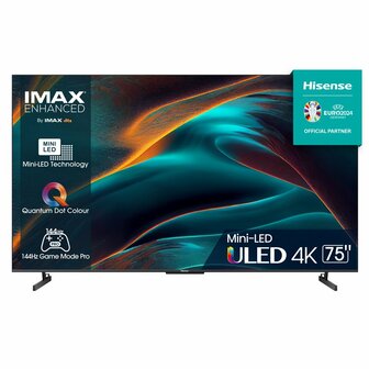 Hisense 75U79KQ | 75&#039;&#039; Ultra HD 4K | Mini LED Smart TV | Wifi | VIDAA | Local Dimming | Dolby Vision | 120Hz