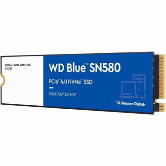Western Digital Blue SN580 | 250GB NVMe SSD | M.2 | Gen4 | 4.000MB/s