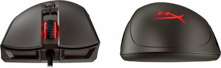 HyperX Pulsefire | Ambidrextrous Bedrade Gaming Muis | USB-A | 16.000 DPI | Zwart | RGB