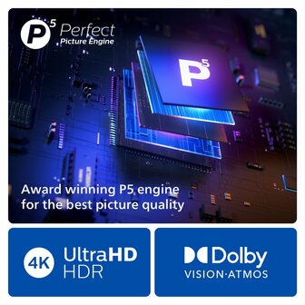 Philips The One 75PUS8949/12 | 75&#039;&#039; Ultra HD 4K | LED Ambilight Smart TV | Wifi | Titan OS | HDR10+ | 144Hz