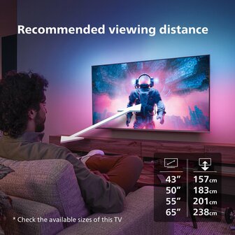 Philips The One 75PUS8949/12 | 75&#039;&#039; Ultra HD 4K | LED Ambilight Smart TV | Wifi | Titan OS | HDR10+ | 144Hz