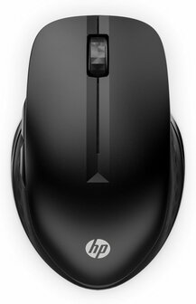 HP 430 | Multi-Device Ambidextrous Draadloze Muis | RF-Draadloos + Bluetooth | 1200 DPI | Zwart