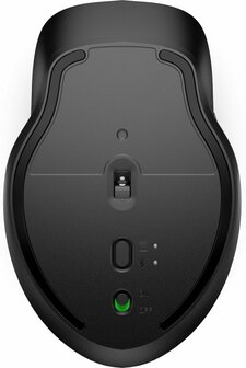 HP 430 | Multi-Device Ambidextrous Draadloze Muis | RF-Draadloos + Bluetooth | 1200 DPI | Zwart