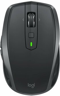 Logitech MX Anywhere 2S | Draadloze Muis | RF-Draadloos + Bluetooth | 4000 DPI | Grafiet