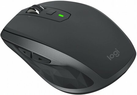 Logitech MX Anywhere 2S | Draadloze Muis | RF-Draadloos + Bluetooth | 4000 DPI | Grafiet