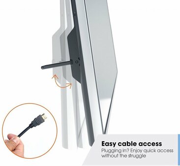 Vogel&#039;s Comfort TVM3405 SP | Vaste TV-beugel voor OLED | 32-77&quot; | max 50kg | VESA 400x200