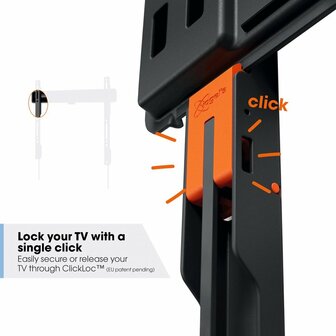 Vogel&#039;s Comfort TVM3405 SP | Vaste TV-beugel voor OLED | 32-77&quot; | max 50kg | VESA 400x200