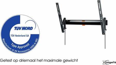 Vogel&#039;s TVM3615 | Kantelbare TV-beugel | 40-77&quot; | max 35kg | VESA 600x400