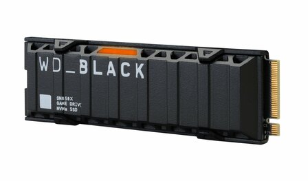 Western Digital Black SN850X | 4TB NVMe SSD | M.2 | Gen4 | 7.300MB/s | Heatsink