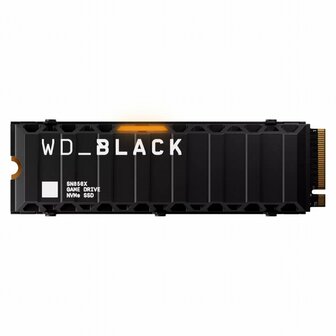 Western Digital Black SN850X | 1TB NVMe SSD | M.2 | Gen4 | 7.300MB/s | Heatsink